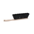 Cleaning Brushes | Boardwalk BWK5308 3.5 in. Plastic Handle 4.5 in. Polypropylene Counter Brush - Black/Tan image number 0