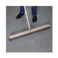 Just Launched | Boardwalk BWK20436 3 in. Flagged Polypropylene Bristles 36 in. Brush Floor Brush Head - Gray image number 5
