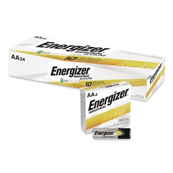 Energizer EN91 1.5V Industrial Alkaline AA Batteries (24/Box)