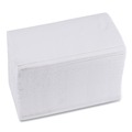  | Boardwalk BWK8321 15 in. x 17 in. 2-Ply 1/8-Fold Dinner Napkins - White (10/Carton) image number 3