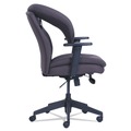Office Chairs | SertaPedic 48967B Cosset 275-lb. Capacity Ergonomic Task Chair - Gray/Black image number 3