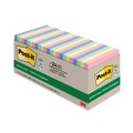 Back to School Sale | Post-it Greener Notes 654R-24CP-AP 3 in. x 3 in. Original Recycled Note Pad - Sweet Sprinkles Collection Colors (24 Pads/Pack) image number 0