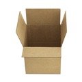 Mailing Boxes & Tubes | Universal 1539095 6 in. x 8 in. x 5 in. Regular Slotted Container (RSC) Fixed-Depth Corrugated Shipping Boxes - Small Brown Kraft (25/Bundle) image number 2