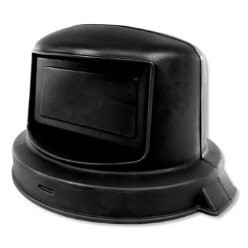 Impact 7747-3 27 in. Diameter Domed Gator Lids Domed Lid for 44 Gallon - Black