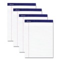 Notebooks & Pads | Ampad 20-322 8.5 in. x 11.75 in. Narrow Ruled Perforated Writing Pads - White (1-Dozen) image number 1