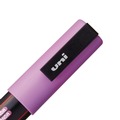 Back to School Sale | uni-ball PC3M8CSOFTCOLORS Fine Bullet Tip 0.9 mm/1.3 mm Water-Based Paint Markers - Assorted Colors (8/Set) image number 6