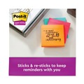 Notebooks & Pads | Post-it Notes Super Sticky 675-6SSMIA 4 in. x 4 in. Note Ruled Pads - Supernova Neon Collection Colors (6/Pack) image number 4