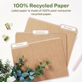Labels | Avery 45366 0.66 in. x 3.44 in. EcoFriendly Permanent File Folder Labels - White (30/Sheet, 50 Sheets/Box) image number 4