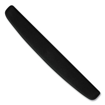MOUSE PADS AND WRIST SUPPORT | Allsop 30205 2.87 in. x 18 in. Memory Foam Keyboard Wrist Rest - Black