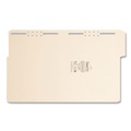 File Folders | Smead 14535 0.75 in. Expansion 2 Fasteners Letter Size 11-pt SuperTab Reinforced Guide Height Fastener Folders - Manila (50/Box) image number 1