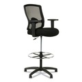 Office Chairs | Alera ALEET4614 Etros Series 25.19 in. to 35.23 in. Seat Height Mesh Stool - Black image number 0