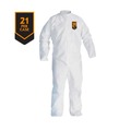 Safety & First Aid | Ansell KCC 46006 A30 Breathable Splash and Particle Protection Coveralls - Triple Extra Large, White (21/Carton) image number 1