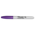 Permanent Markers | Sharpie 30008 Fine Bullet Tip Permanent Marker - Purple (1-Dozen) image number 2