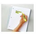 Highlighters | Avery 24000 HI-LITER Desk-Style Chisel Tip Highlighters - Fluorescent Yellow Ink/Black Barrel (1-Dozen) image number 8