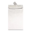 Pens | Survivor QUAR4292 12 in. x 16 in. No. 15-1/2 Lightweight 14 lbs. Tyvek Open End Expansion Mailers - White (25/Carton) image number 1