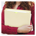 File Folders | Smead 75560 2-Ply Straight Tab Letter Size File Jackets - Manila (50/Box) image number 6