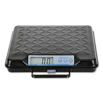 Brecknell GP100 100 lbs. Capacity 12.5 in. x 10.95 in. x 2.2 in. Platform Portable Electronic Utility Bench Scale