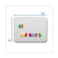 White Boards | Flipside 31004 12 in. x 9 in. Magnetic Dry Erase Board Set - White Surface (12/Pack) image number 3