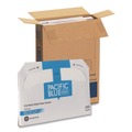 Paper & Dispensers | Georgia Pacific Professional 47052 Safe-T-Gard Half-Fold Toilet Seat Covers Half-Fold 14.5 x 17.44 White 250 Covers/Pack 4 Packs/Carton image number 2