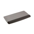 Mouse Pads & Wrist Support | 3M WR420LE 19.6 in. x 10.6 in. Antimicrobial Gel Keyboard Wrist Rest Platform - Black/Gray/Silver image number 0