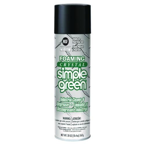 Cleaners & Chemicals | Simple Green 0610001219010 Crystal 20 oz Aerosol Spray Foaming Industrial Cleaner and Degreaser (12/Carton) image number 0