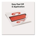 Labels | Smead 67073 1 in. x 1.25 in. C Color-Coded End Tab Filing Labels - White (500/Roll) image number 3