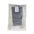 Mops | Boardwalk BWK1660CT 60w x 5d Cut-End Disposable Cotton Dust Mop Head (12/Carton) image number 1