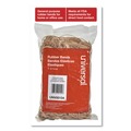 Rubber Bands | Universal UNV00154 Assorted Gauges Size 54 Rubber Bands - Beige (1 Pack) image number 3