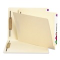 File Folders | Smead 34125 End Tab 11-pt Manila 2-Fastener Folders with Reinforced Straight Tabs - Letter Size/Manila Exterior (250/Box) image number 2