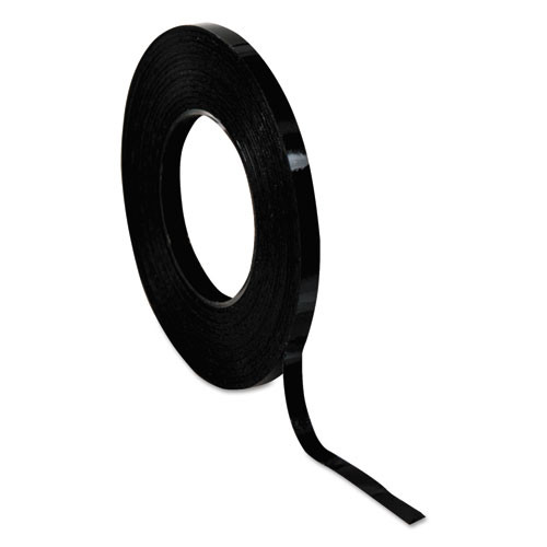 Arts & Crafts Supplies | Chartpak BG1251 0.13 in. x 27 ft. 1 in. Core Graphic Chart Tapes - Gloss Black (1-Roll) image number 0