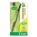 Pens | Pilot 26300 0.5 mm Extra-Fine Precise V5 BeGreen Stick Roller Ball Pen - Black Ink, Black Barrel (1-Dozen) image number 1