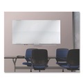 White Boards | Iceberg 31160 Clarity 72 in. x 36 in. Glass Dry Erase Board with Aluminum Trim - White Surface image number 4