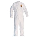 Safety & First Aid | Ansell KCC 46006 A30 Breathable Splash and Particle Protection Coveralls - Triple Extra Large, White (21/Carton) image number 0