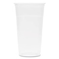 Cups and Lids | Karat C-KC32 32 oz. PET Plastic Cups - Clear (300/Carton) image number 0