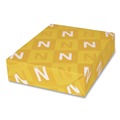Copy & Printer Paper | Neenah Paper 26721 8.5 in. x 11 in. 20 lbs Bond Weight Exact Brights Paper - Bright Orange (500/Ream) image number 3