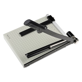 Dahle 12E Vantage 10 x 12.75 Guillotine 15-Sheet Paper Trimmer/Cutter