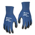 Disposable Gloves | MCR Safety N9696M Ultra Tech TaCartonile Dexterity Work Gloves - Medium Blue/Black (1-Dozen) image number 1