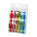 Push Pins | Quartet MPPC 0.75 in. Magnetic "Push Pins" - Assorted (20/Pack) image number 1