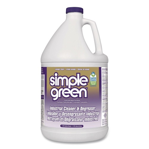 All-Purpose Cleaners | Simple Green 1610200600128 1 Gallon Industrial Cleaner and Degreaser - Lavender Scent (6/Carton) image number 0