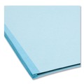 File Folders | Smead 65165 2 Dividers Legal Size FasTab Hanging Pressboard Classification Folders - Blue image number 4