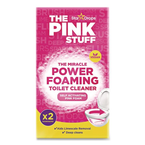 All-Purpose Cleaners | The Pink Stuff RST824996CT Miracle 3.5 oz Foaming Toilet Powder - Fruity Scent (10/Carton) image number 0