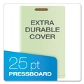 File Folders | Pendaflex 23314 2 in. Expansion 1 Divider 4 Fasteners End Tab Classification Legal Folders - Pale Green (10/Box) image number 2