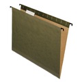 File Folders | Pendaflex 6152 1/5 SureHook 1/5-Cut Tabs Letter Size Hanging Folders - Standard Green (20/Box) image number 0