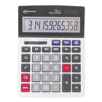 CALCULATORS | Innovera IVR15975 12-Digit LCD Large Display Calculator
