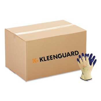 PRODUCTS | KleenGuard 98232 G60 Nitrile-Coated Cut-Resistant Gloves - Large (Size 9)/Blue/Yellow (12/Pack)