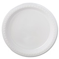  | Chinet 81209 9 in. Heavyweight Plastic Plates - White (125/Pack, 4 Packs/Carton) image number 0