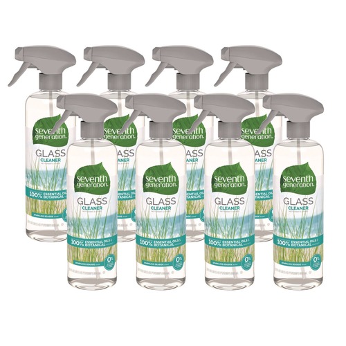 Glass Cleaners | Seventh Generation 44712CT 23 oz. Trigger Spray Bottle Natural Glass and Surface Cleaner - Sparkling Seaside (8/Carton) image number 0
