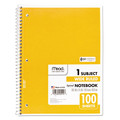 Notebooks & Pads | Mead 05514 (100) 10.5 in. x 7.5 in. Sheets 1-Subject Wide/Legal Rule Spiral Notebook - Randomly Assorted Cover Color image number 5
