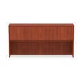 Office Desks & Workstations | Alera ALEVA287215MC Valencia Series 70.63 in. x 15 in. x 35.38 in. Hutch with Doors - Medium Cherry image number 2