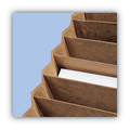 File Folders | Smead 70121 Letter Size 1/21-Cut Tabs 21 Sections Elastic Cord Closure Indexed Expanding Kraft Files - Kraft image number 6